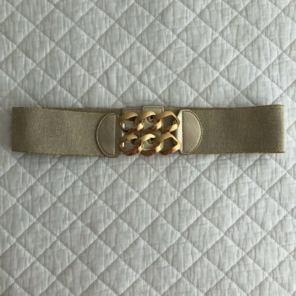 Lilly Pulitzer Gold Belt